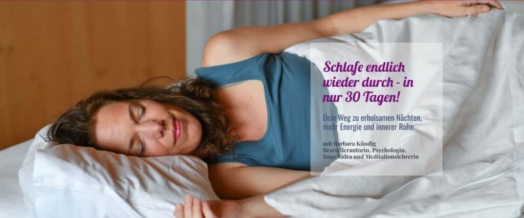 Yoga Nidra gut einschlafen und morgens erholt und mit Energie aufwachen